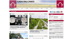 Desktop Screenshot of casabalcanes.com
